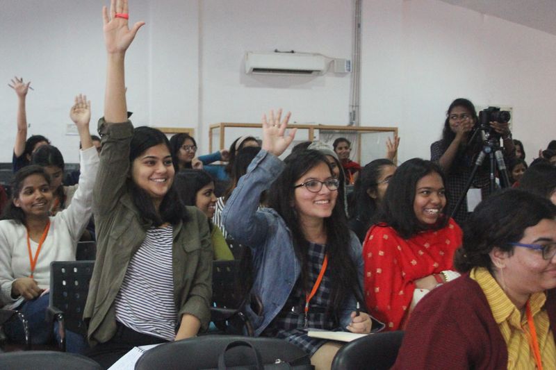 ICRC Role and Mandate session at Indraprastha College for Women