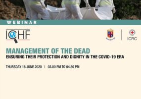 COVID-19: ICRC and GFSU hold Webinar on Management of the Dead