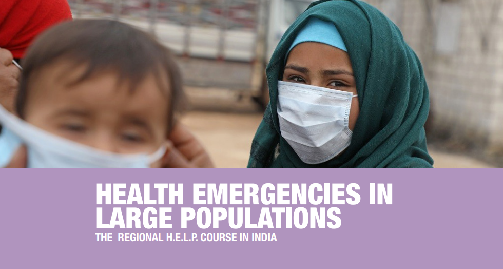 Applications invited for the 5th Regional H.E.L.P. Course in New Delhi