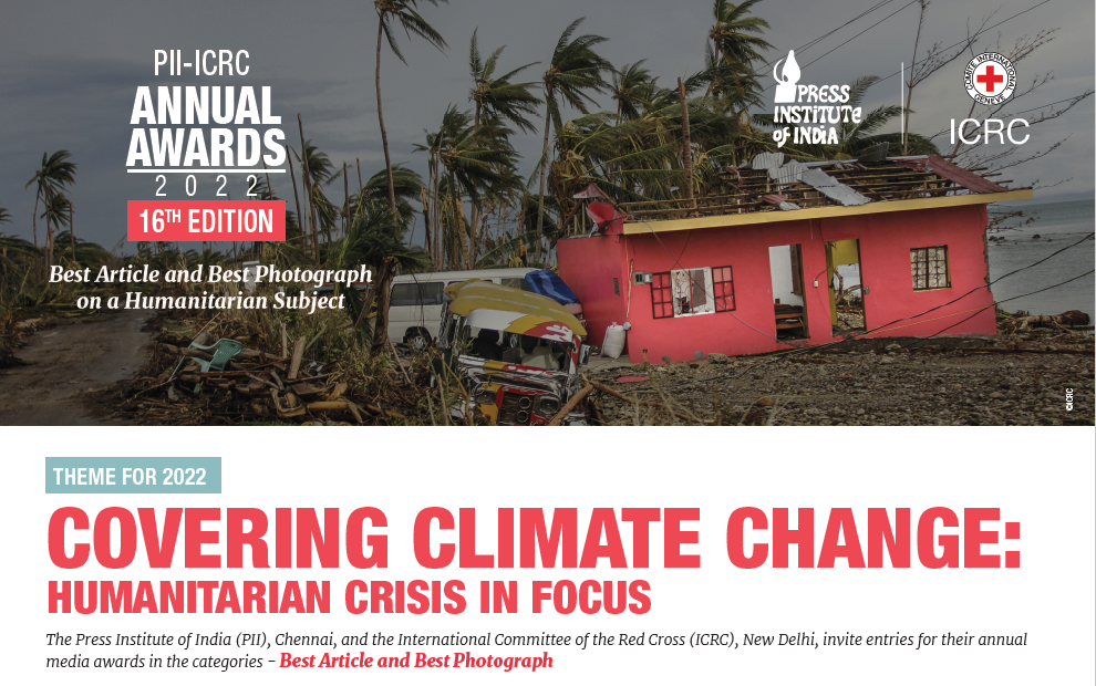 Call for Applications: 16th edition of PII-ICRC Annual Awards for Best Article and Best Photograph 2022