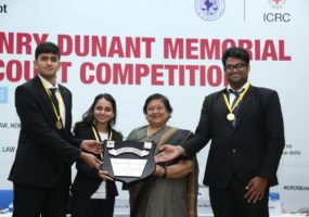 Maharashtra National Law University, Mumbai wins the 21st Henry Dunant Memorial Moot Court Competition