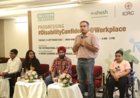 ICRC conducts a sensitization event for employers on disability inclusion at workplaces in New Delhi