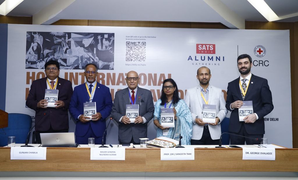 ICRC New Delhi hosts a panel discussion on ‘How IHL develops’ at the launch of one of the newest editions of the International Review of the Red Cross