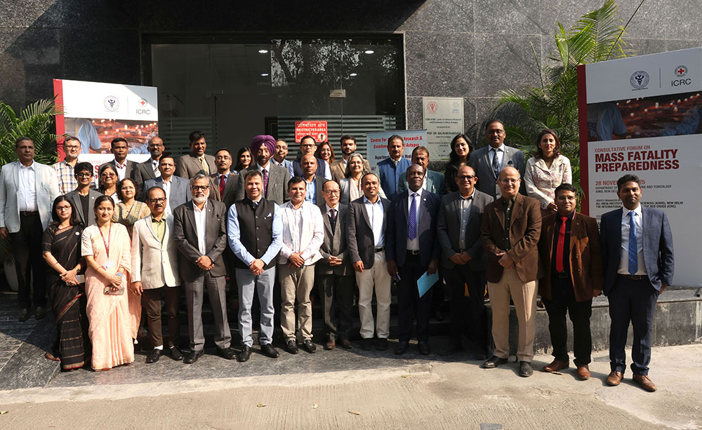 Collaborative Insights: A Consultative Forum on Mass Fatality Preparedness at AIIMS, New Delhi