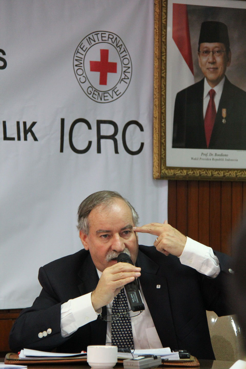 Vincent Nicod, Kepala delegasi regional ICRC di Jakarta