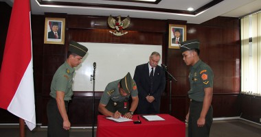 Babinkum TNI dan ICRC Formalkan Kerjasama