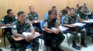 18 Perwira MCOU TNI Ikuti Pembekalan HHI