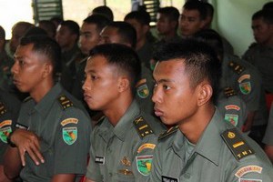 Pembekalan Hukum Humaniter Internasional dan Hukum HAM bagi Pasukan Pengamanan Perbatasan Jayapura