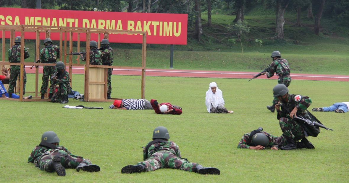 HHI dan Hukum HAM Tidak Sekedar Teori di Akmil Magelang