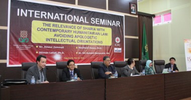 Seminar Internasional “The Relevance of Sharia with Contemporary Humanitarian Law”