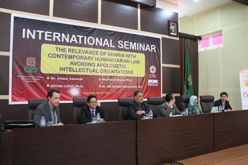 Seminar Internasional “The Relevance of Sharia with Contemporary Humanitarian Law”