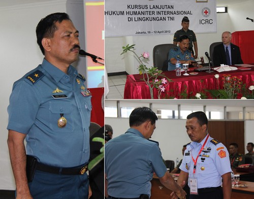 Kumpulan Foto Kursus Lanjutan HHI Hasil Kerjasama ICRC dengan Babinkum