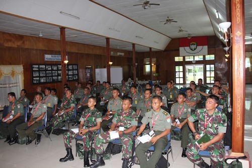 Pembekalan Hukum Humaniter Internasional Bagi Perwira Pertama di Banda Aceh