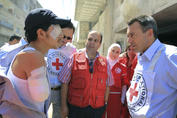 Di Tengah Pertempuran Tiada Henti, Presiden ICRC Akhiri Kunjungan di Suriah