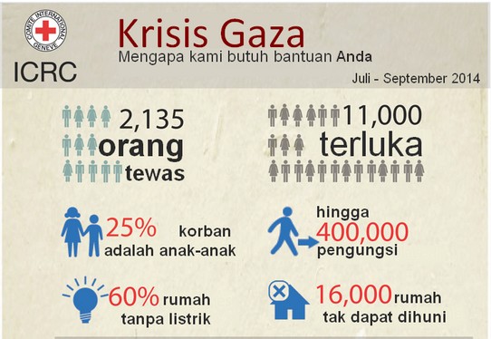 Krisis Gaza: Mengapa kami butuh bantuan Anda