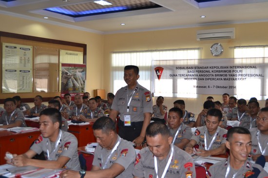 Sosialisasi tentang Standar Pemolisian Internasional