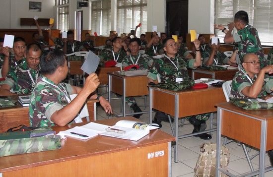 Pelatihan Simulasi HHI untuk Kopassus