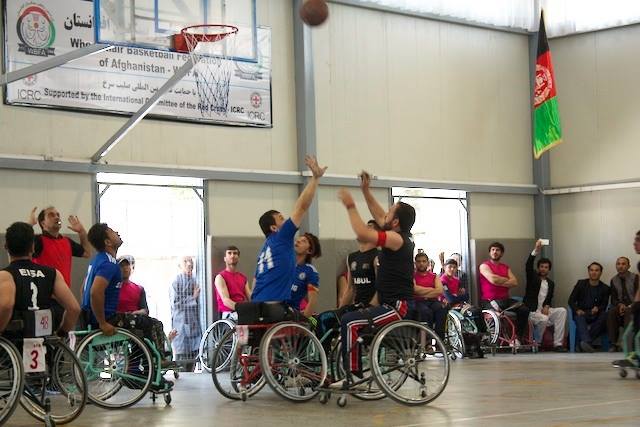 Pertandingan Final Basket bagi Pengguna Kursi Roda Berlangsung di Kabul