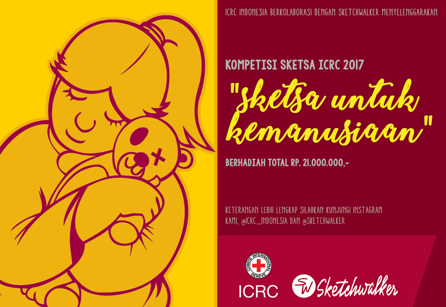 Kompetisi sketching ICRC 2017: Sketch for humanity