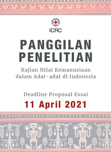 Panggilan Penelitian: Kajian Nilai Kemanusiaan dalam Adat-adat di Indonesia