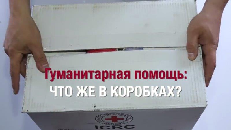 Украина: что в коробках с гуманитарной помощью?