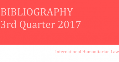 IHL Bibliography – 3rd Quarter 2017