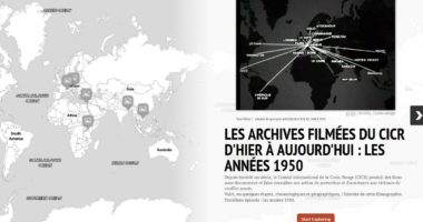 Les archives filmées du CICR d’hier à aujourd’hui : les années 1950
