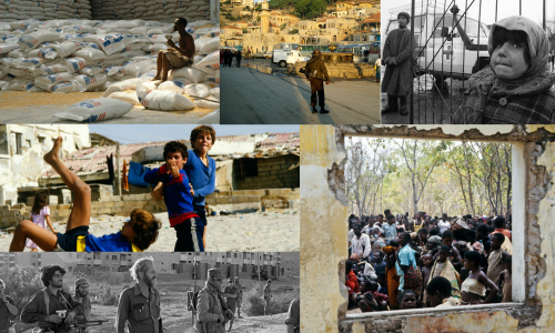 Focus on the past – “new” photos unveiled on the ICRC’s audiovisual archives portal