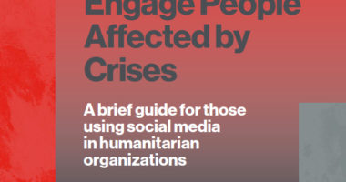 Humanitaires, victimes : mieux utiliser les médias sociaux en temps de crise