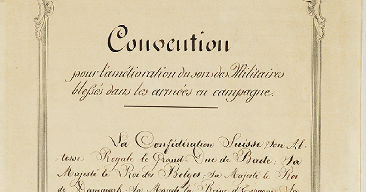 Pourquoi le français est-il la langue originale des Conventions de Genève ?