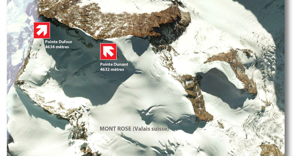 Avec Dunant et Dufour au sommet, le Mont-Rose en Suisse devrait s’appeler Mont-CICR !