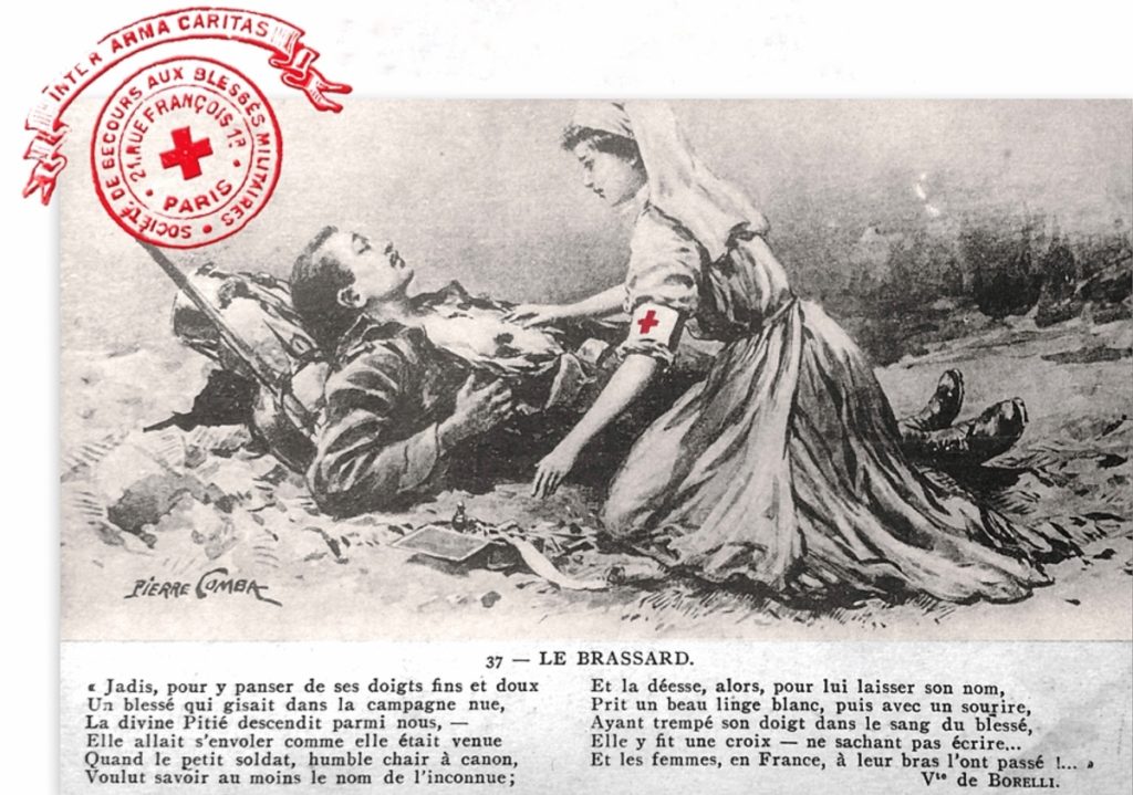 Le Brassard, le vicomte et la muse de Comba (Croix-Rouge)