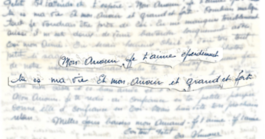 Seconde guerre mondiale : extraits de lettres d’amour entre prisonniers et bien-aimées