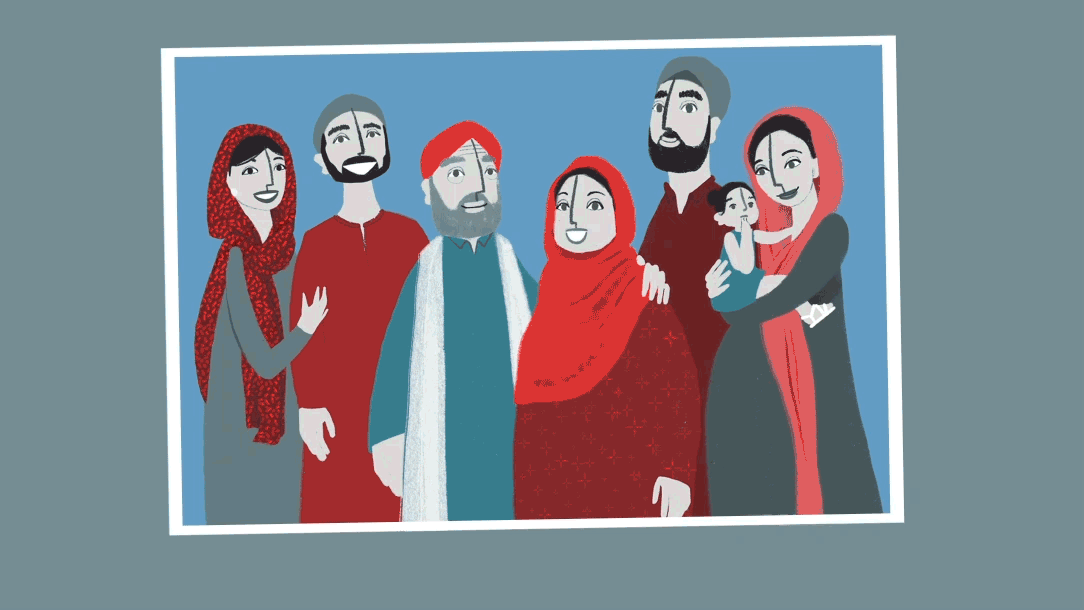 La réunification d’une famille afghane en pleine pandémie
