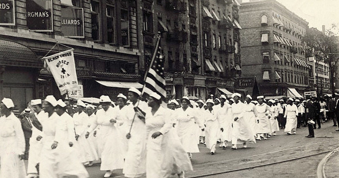 Les infirmières de la Croix-Noire, réponse afro-américaine des années 20