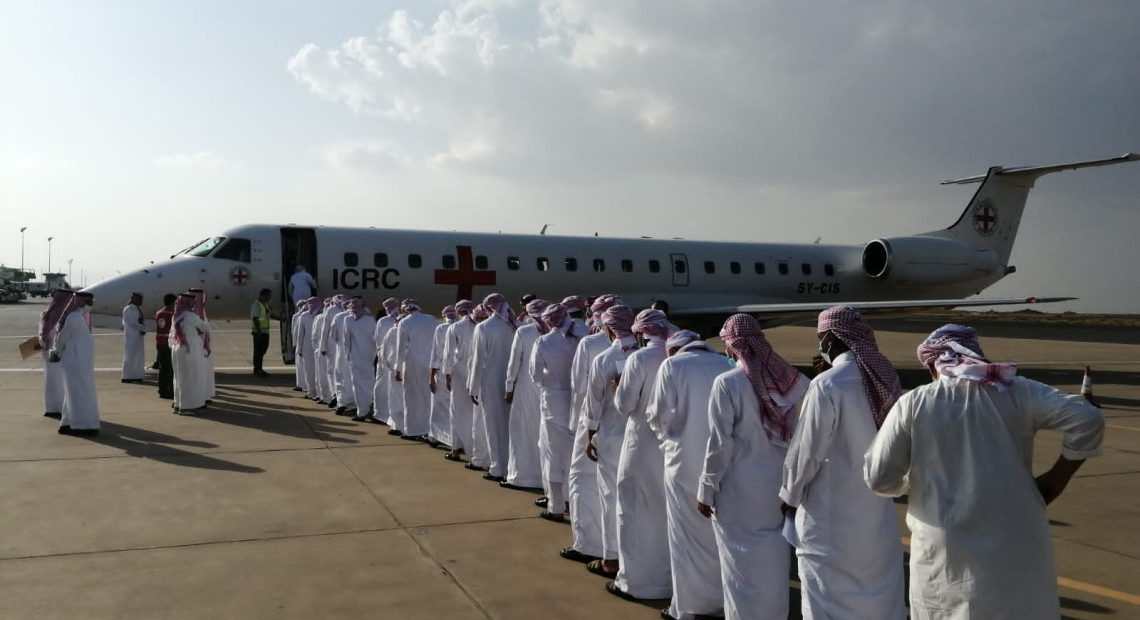 Yémen : le CICR facilite le retour de 117 détenus depuis l’Arabie saoudite