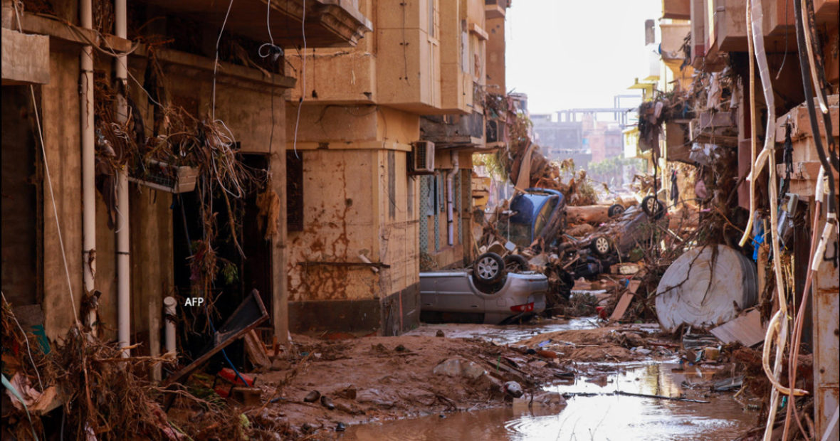 Libye : distribution de médicaments, de vivres, d’articles ménagers et de sacs mortuaires pour aider les milliers de personnes frappées par les violentes inondations