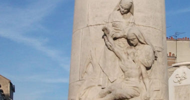 Il y a cent ans, la création du « Monument aux infirmières du monde » à Reims