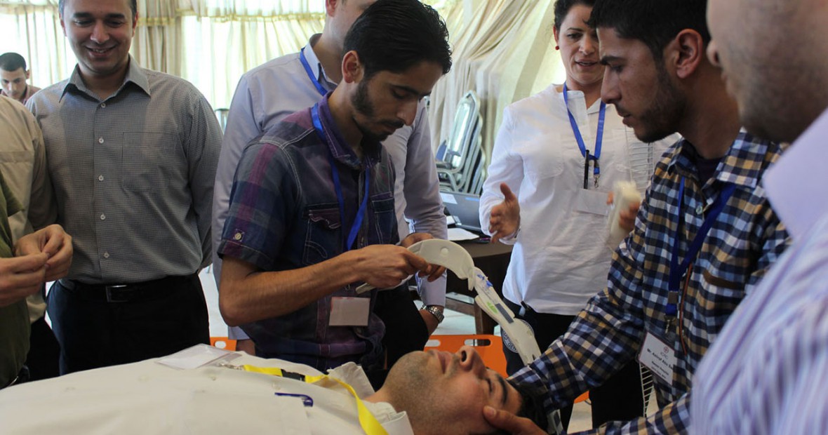 ICRC sets 3 year-agenda for emergency trauma training in Gaza-hospitals ...