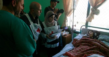 ה-ICRC  מגנה הפגזת בית החולים אל אקצה בעזה