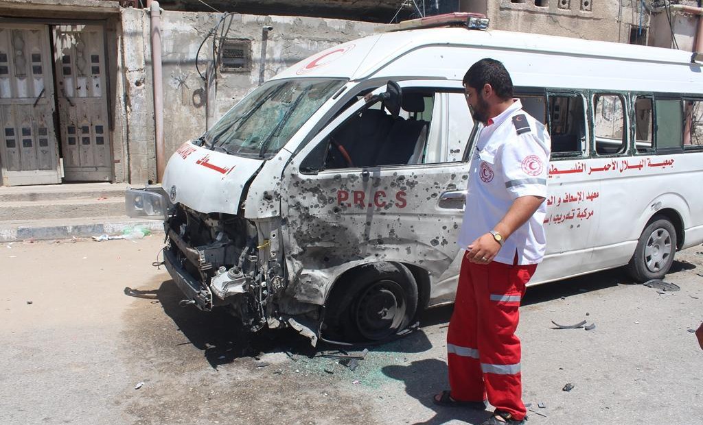 עזה: הוועד הבינלאומי של הצלב האדום מגנה את הרג מתנדב הסהר האדום