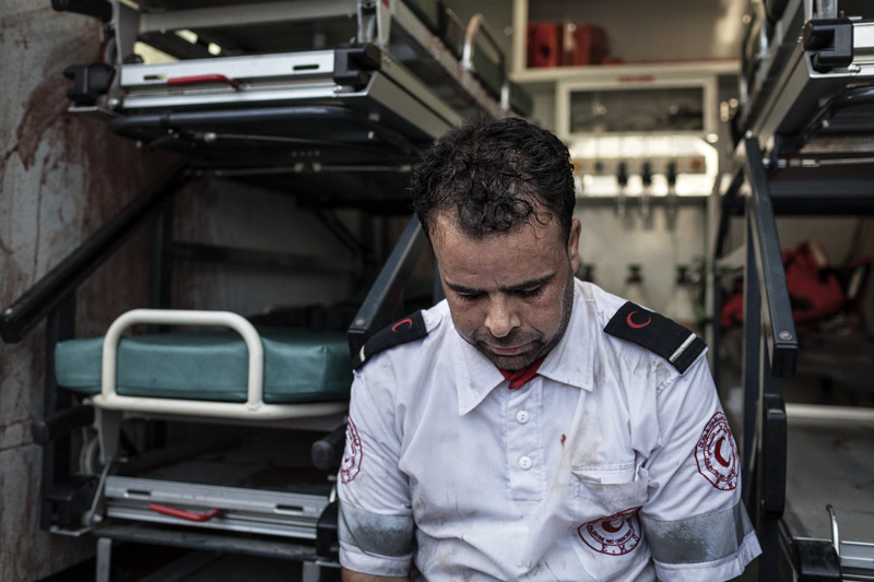 עזה: ה-ICRC נחרד לנוכח  הנזק למבני ונכסי ארגון הסהר האדום הפלסטיני