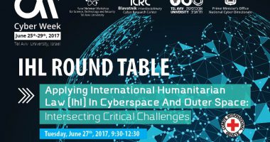 שבוע הסייבר: שולחן עגול בנושא משפט הומניטרי בינלאומי (IHL) במרחב הסייבר ובחלל