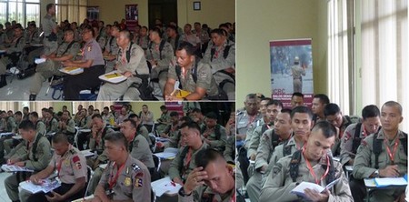 Bogor: Sosialisasi Standar HAM & Kepolisian Internasional dan DVD dilematis Anggota Brimob