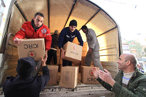 Suriah: bantuan kemanusiaan tambahan sudah mencapai Homs, Aleppo, dan Idlib