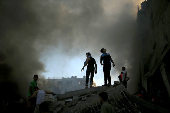Kota Gaza, 24 Juli 2014. © Reuters / S.Salem