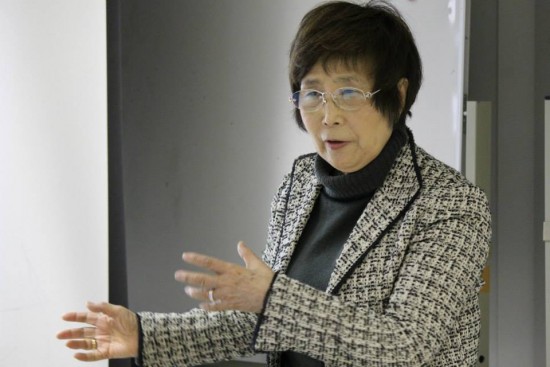 Sebuah testimoni dari salah satu korban bom atom "Hibakusha" yang selamat, Keiko Ogura. ©ICRC