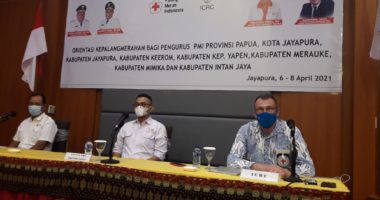 ICRC bekerja sama dengan PMI di Provinsi Papua
