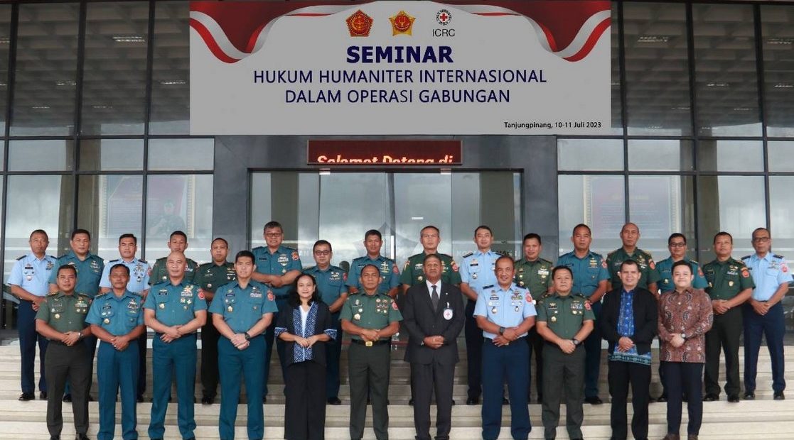 ICRC dan TNI gelar seminar HHI untuk perwira Kogabwilhan I