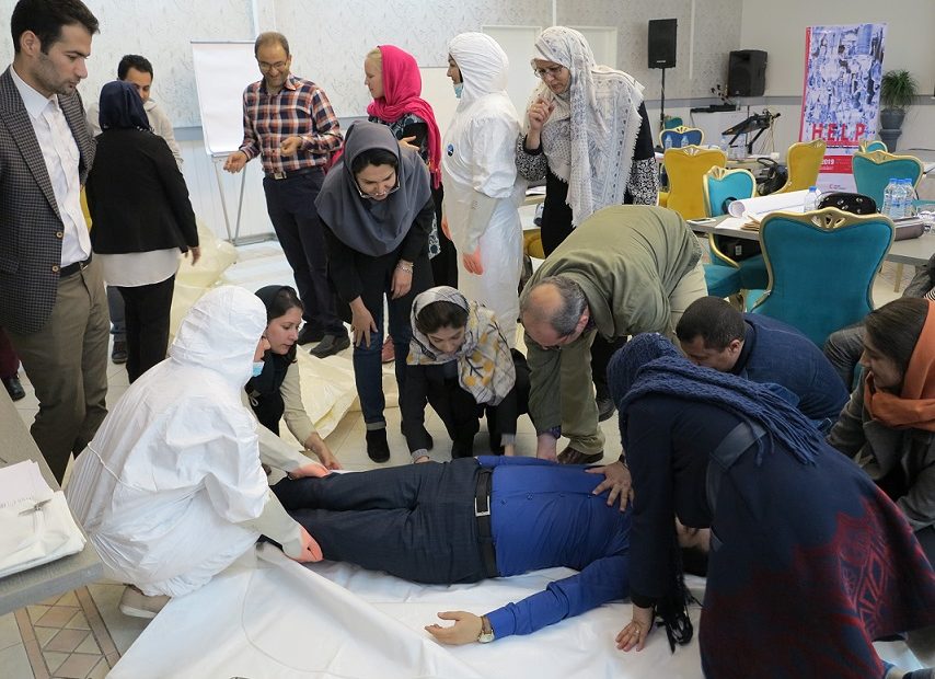 6th round of International HELP course held in Tehran